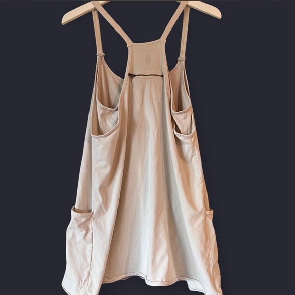 FP Movement Hot Shot Romper Mini Dress in Off-White - Picture 4 of 6